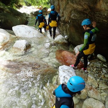 Canyoning serra