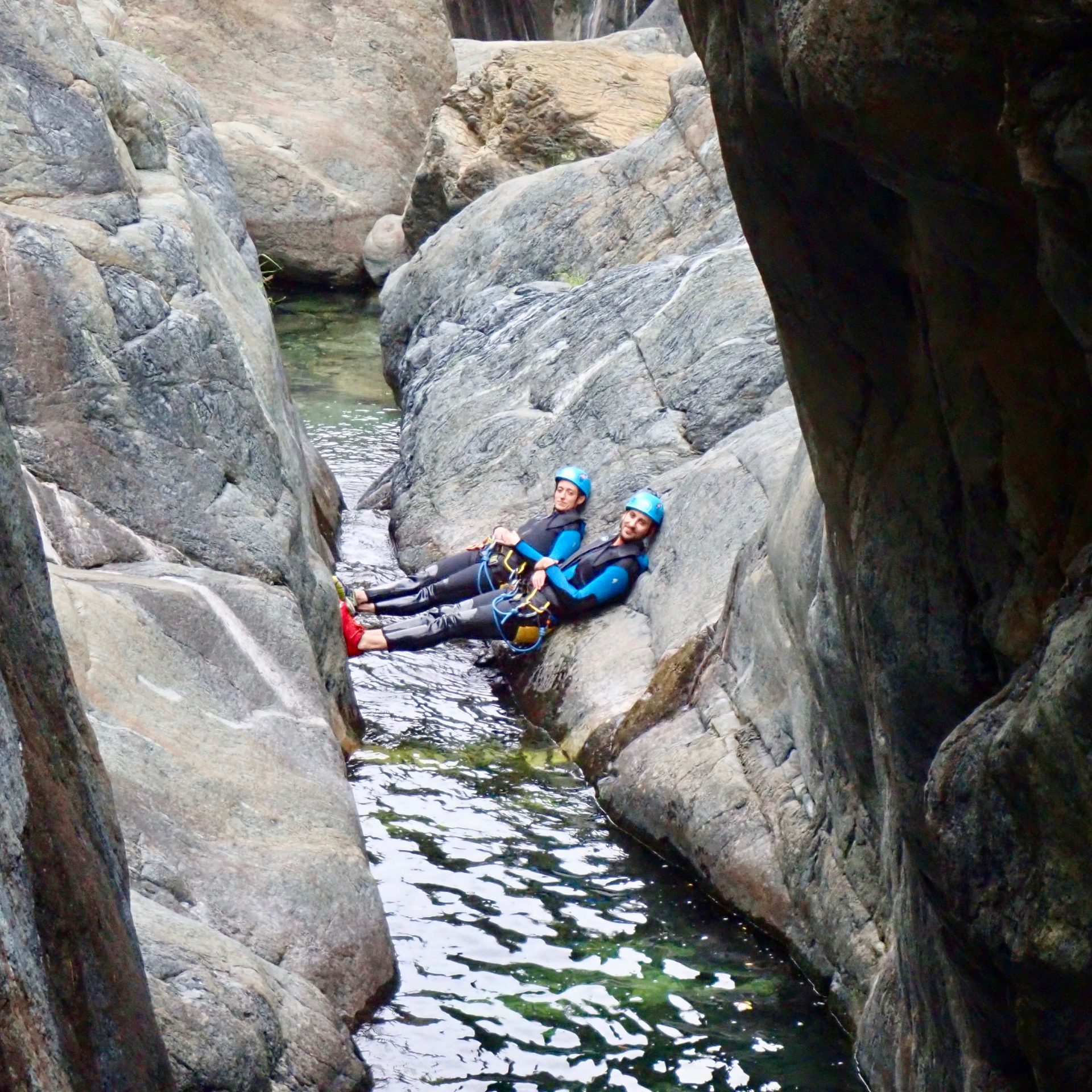 Canyoning liguria, rio lerca