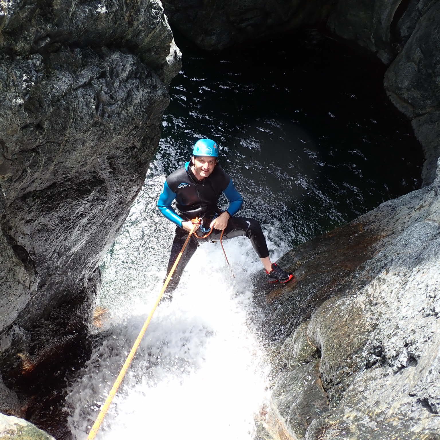Canyoning liguria, rio lerca