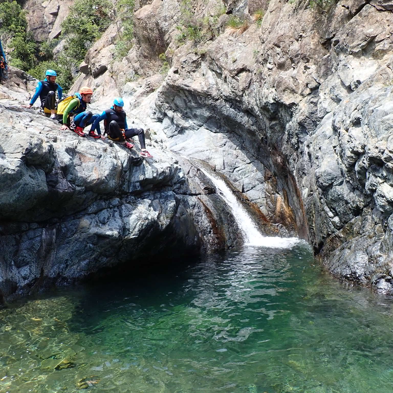 Canyoning liguria, rio lerca