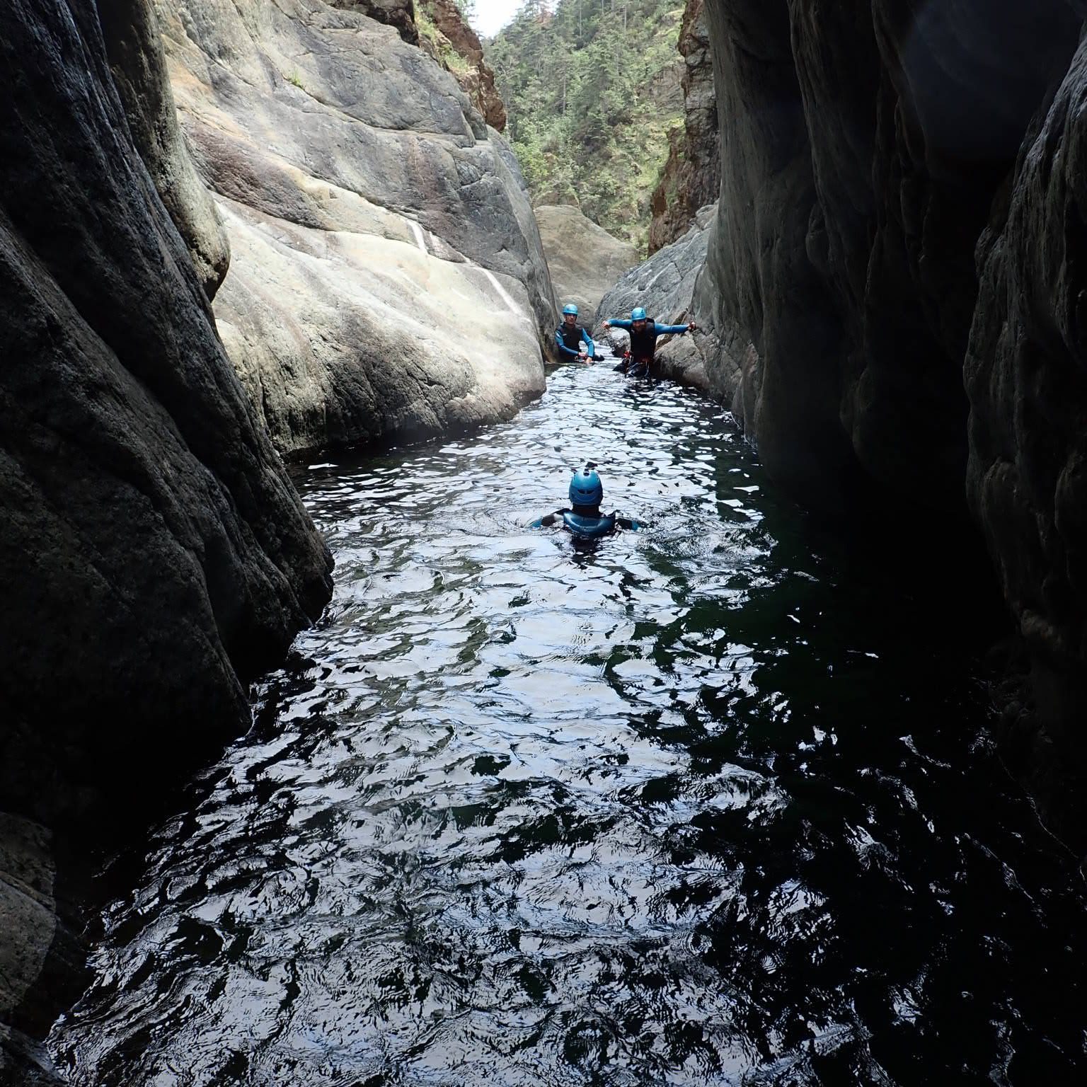 Canyoning liguria, rio lerca