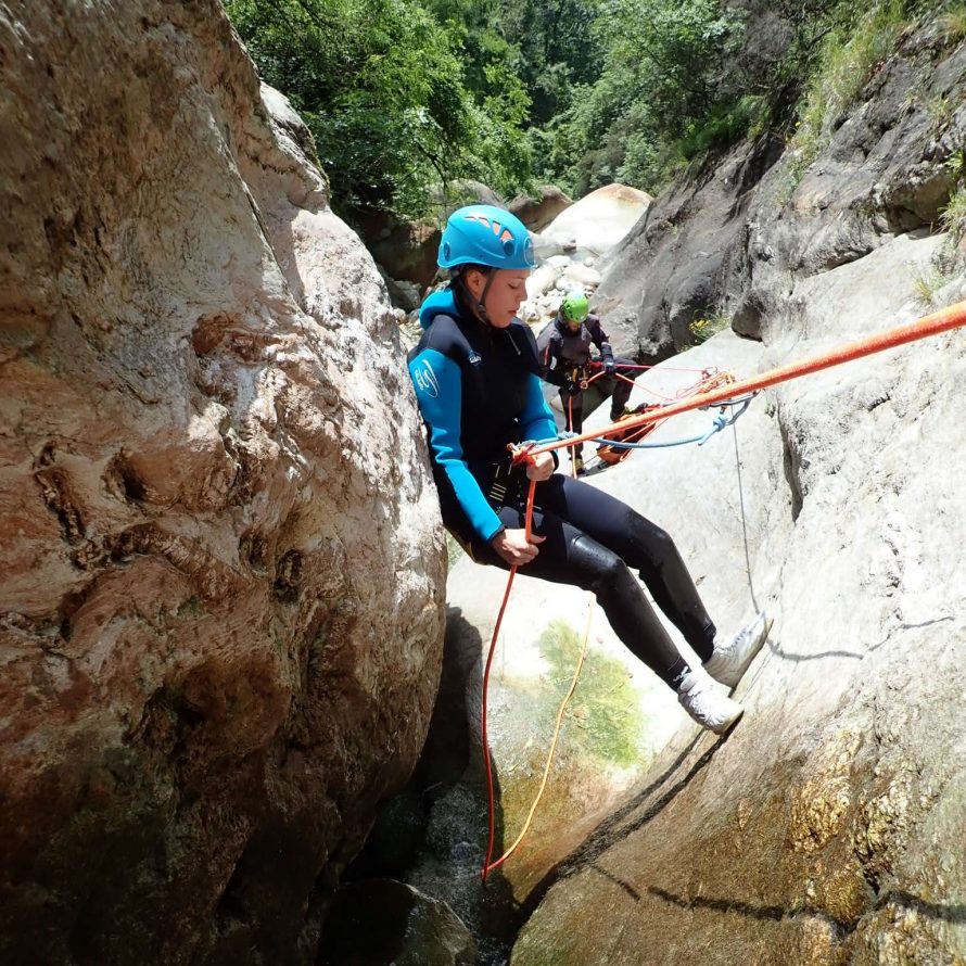 Canyoning serra