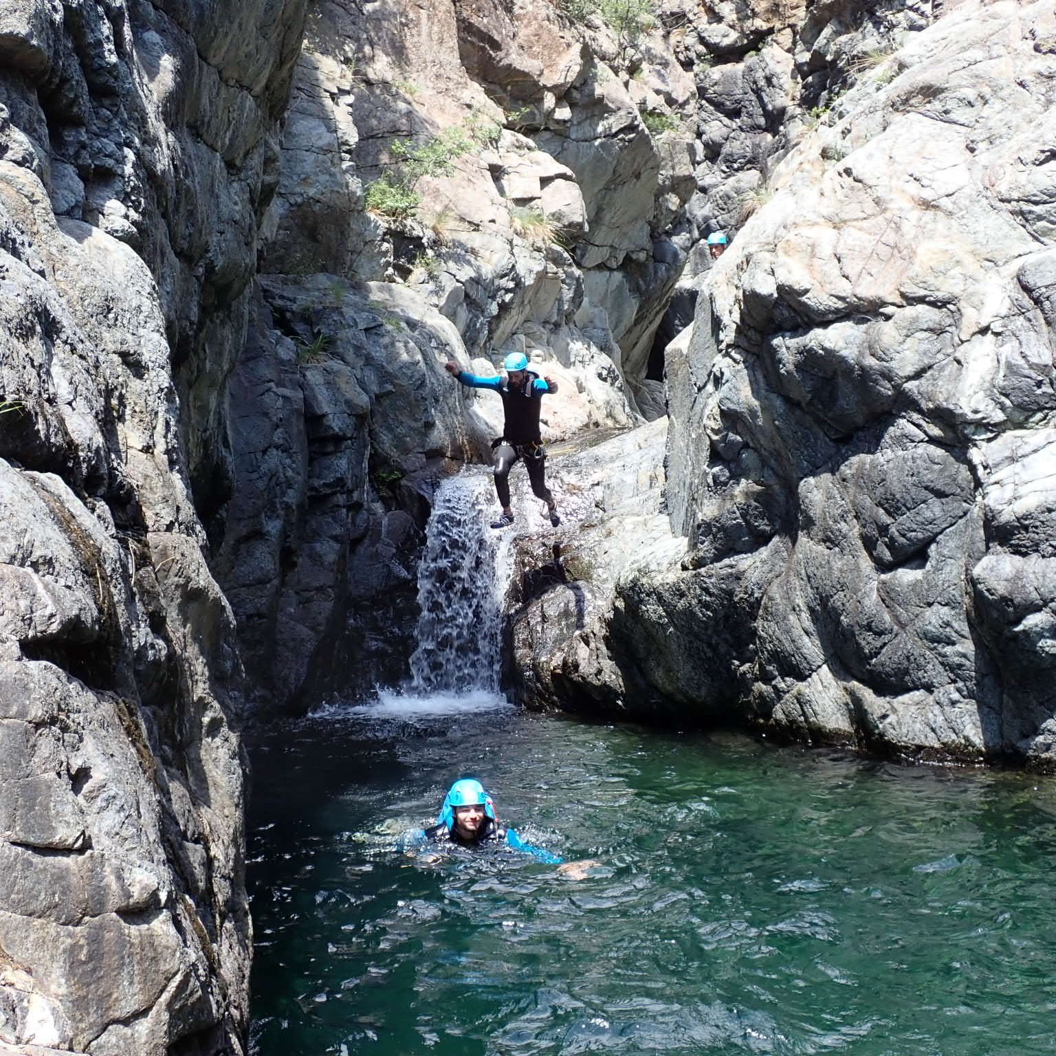 Canyoning liguria, rio lerca