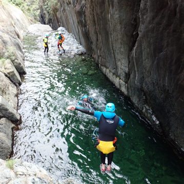 Canyoning liguria, rio lerca