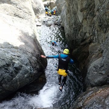Canyoning liguria, rio lerca