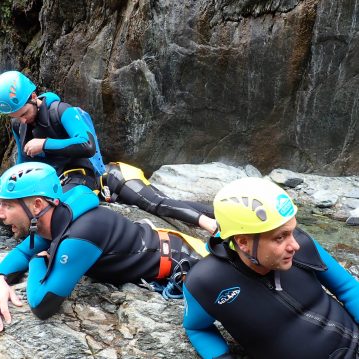 Canyoning liguria, rio lerca