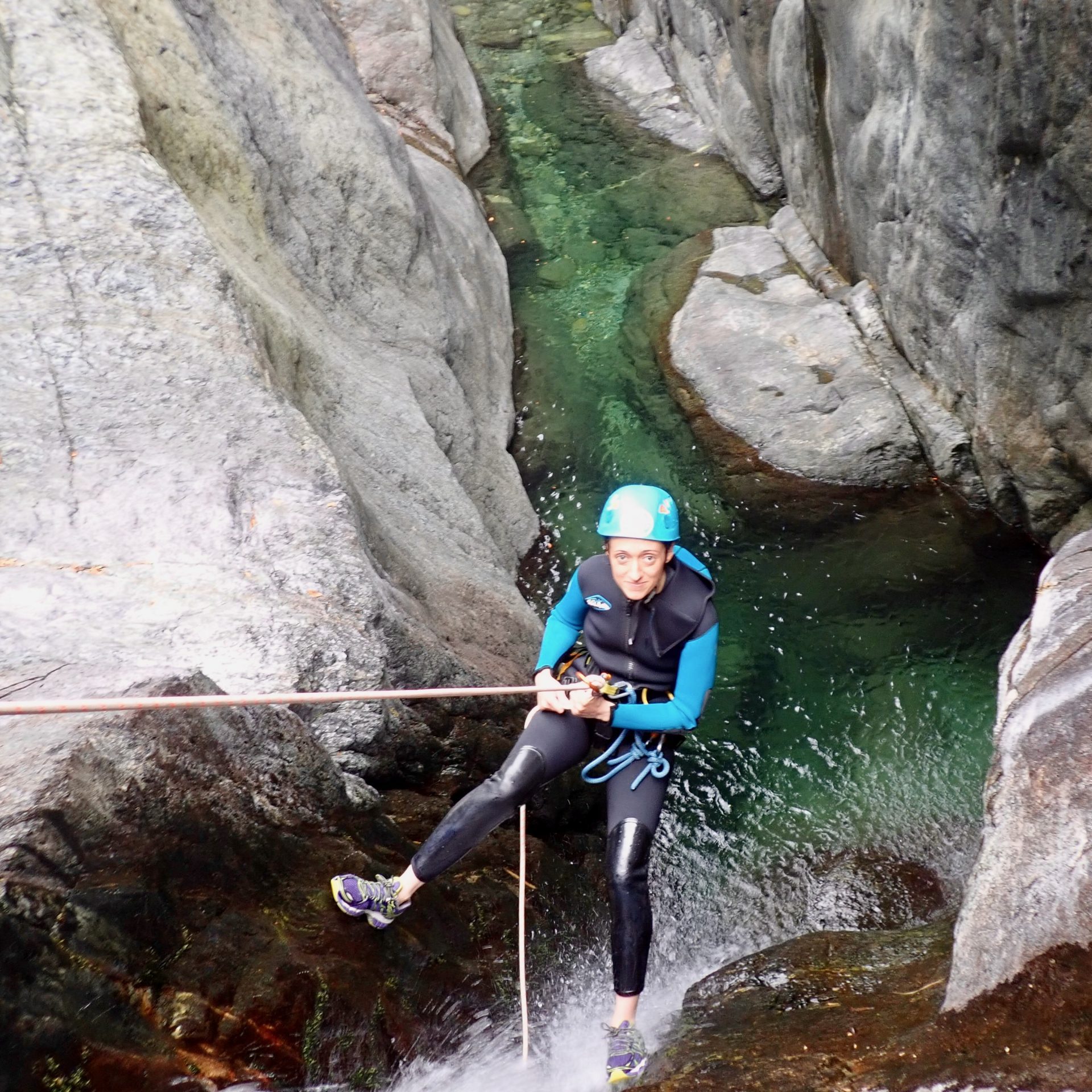 Canyoning liguria, rio lerca