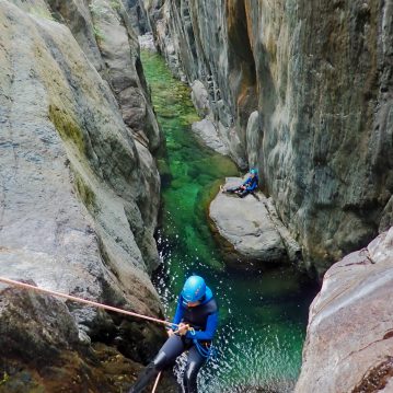 Canyoning liguria, rio lerca
