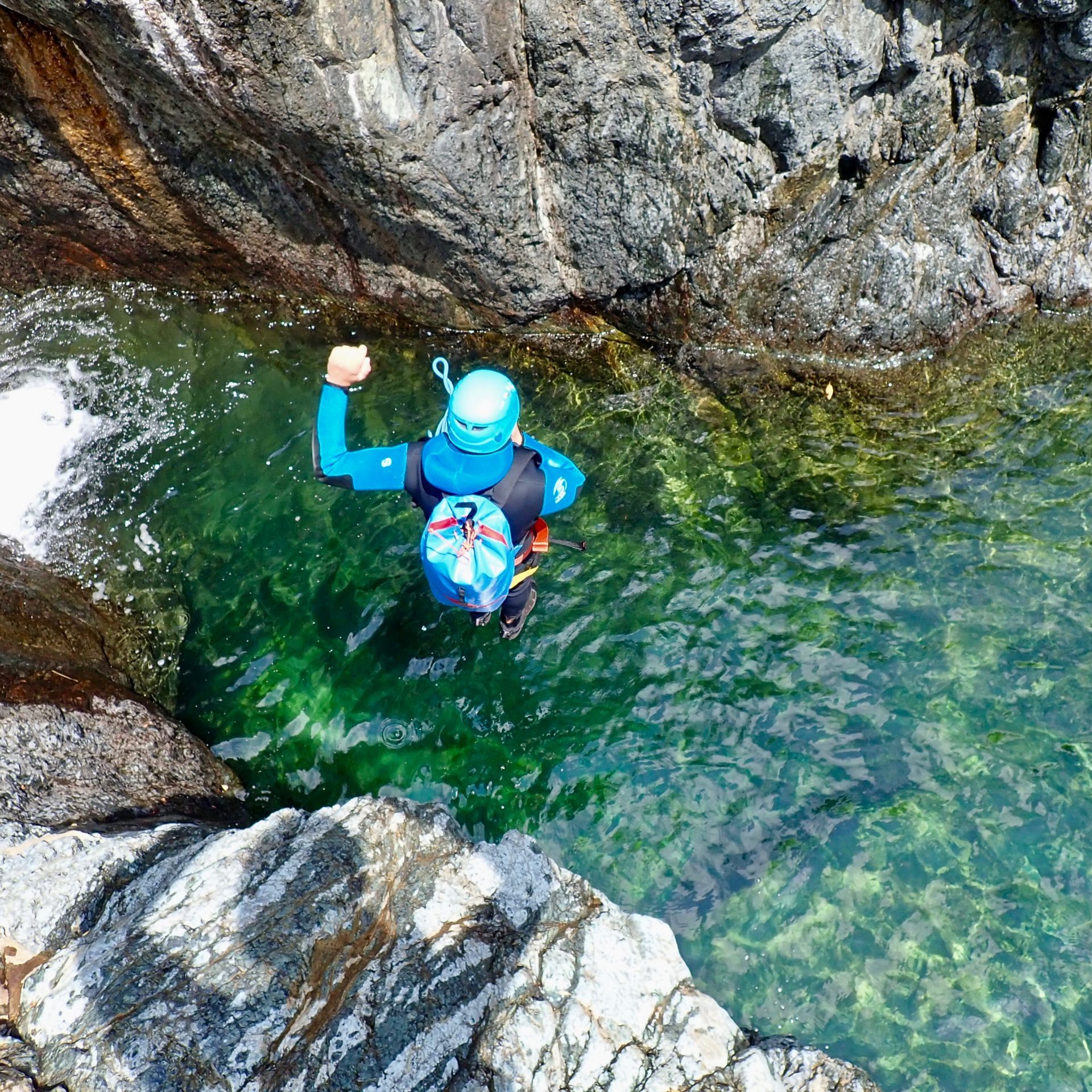 Canyoning liguria, rio lerca