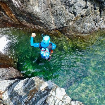 Canyoning liguria, rio lerca