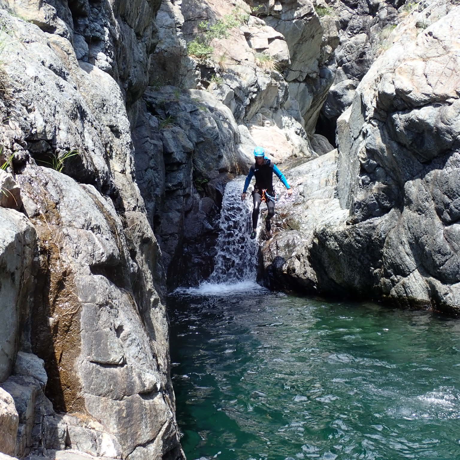 Canyoning liguria, rio lerca