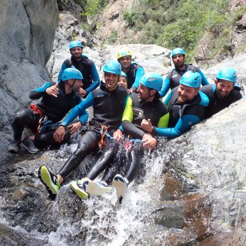 Canyoning liguria, rio lerca