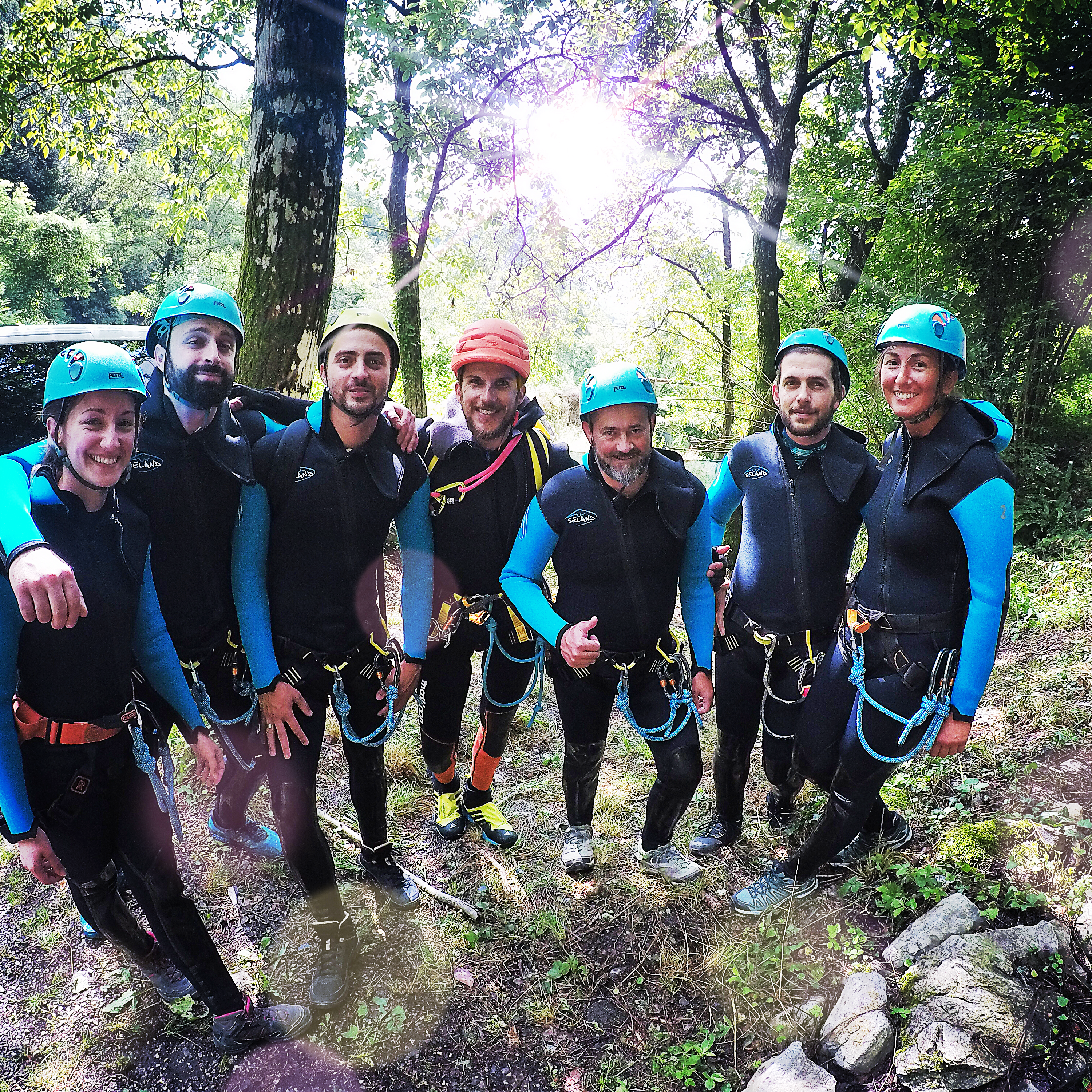 Canyoning toscana