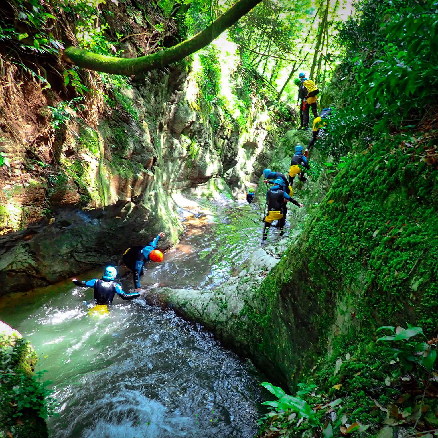 Canyoning toscana RIO SELVANO