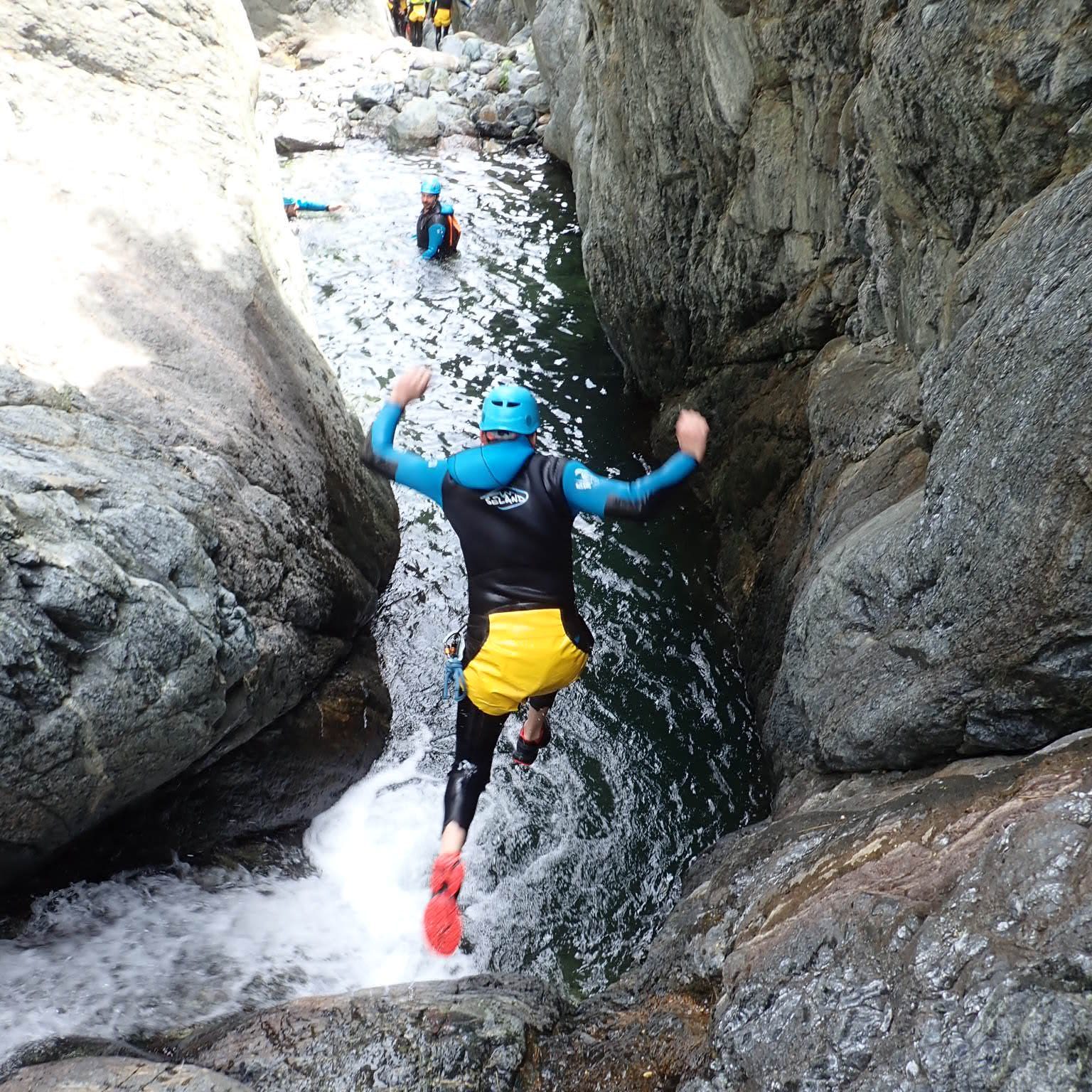 CANYONING LIGURIA RIO LERCA