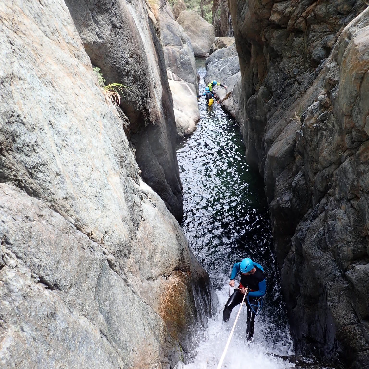 Canyoning liguria, rio lerca