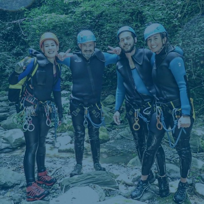 Canyoning rio Santa Lucia