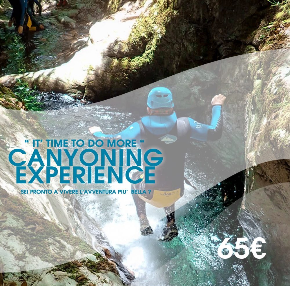 canyoning toscana