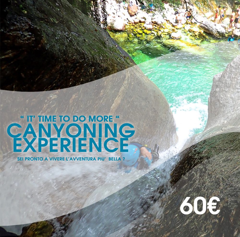 canyoning toscana